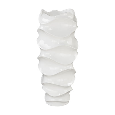 ELK Home - 9166-042 - Vase - Jaya - Gloss White