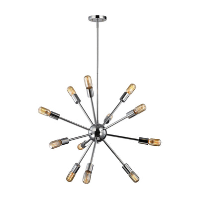 ELK Home - 46234/12 - 12 Light Chandelier - Delphine - Polished Chrome