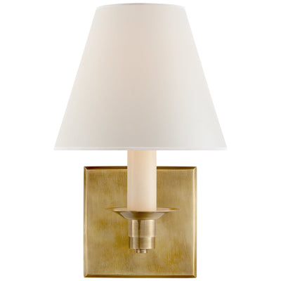 Ralph Lauren - RL 2003NB-P - One Light Swing Arm Wall Lamp - Evans - Natural Brass