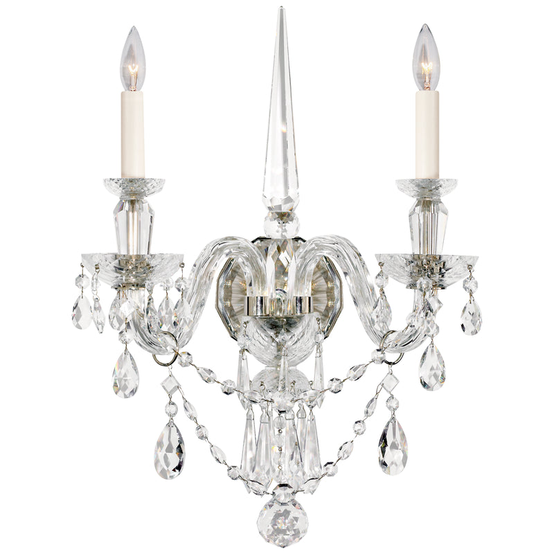 Ralph Lauren - RL 2005CG - Two Light Wall Sconce - Daniela - Crystal