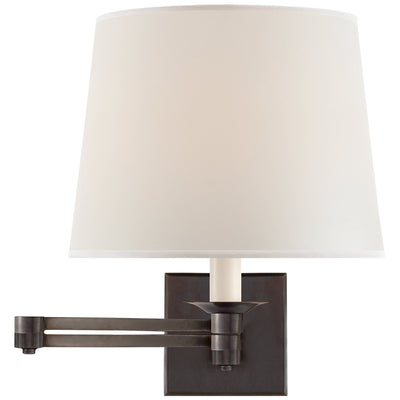 Ralph Lauren - RL 2010BZ-P - One Light Swing Arm Wall Lamp - Evans - Bronze