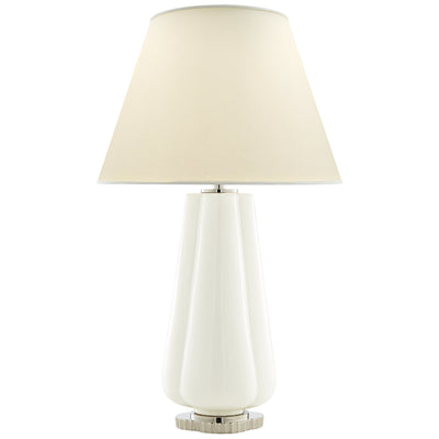 Visual Comfort Signature - AH 3127WHT-PL - Two Light Table Lamp - Penelope - White Porcelain