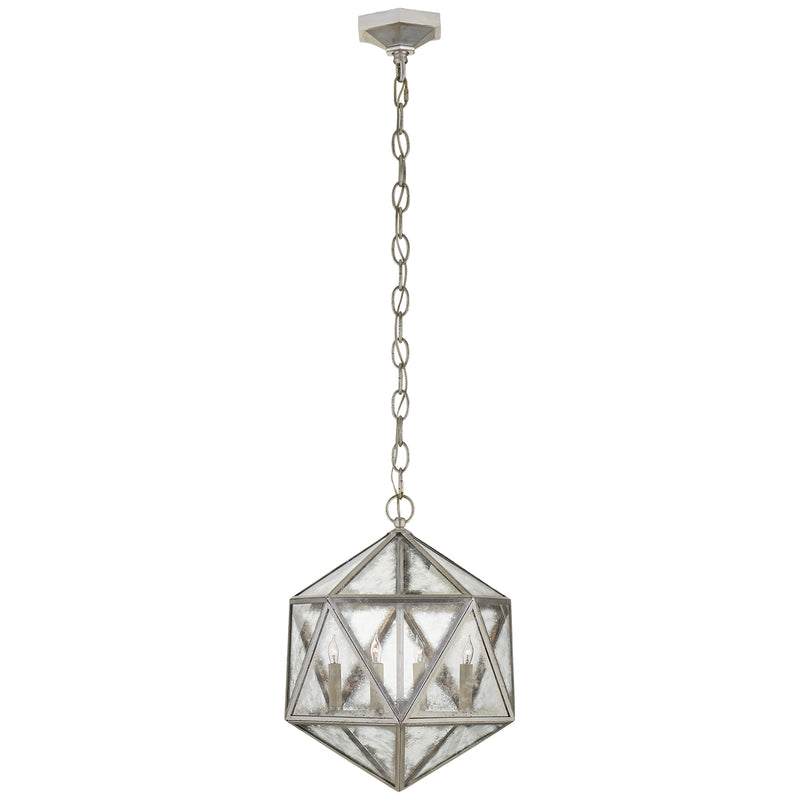 Visual Comfort Signature - CHC 5201BSL-AM - Four Light Lantern - Zeno - Burnished Silver Leaf