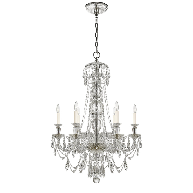 Ralph Lauren - RL 5005CG - Six Light Chandelier - Daniela - Crystal