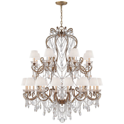 Ralph Lauren - RL 5233GI-S - 24 Light Chandelier - Adrianna - Gilded Iron