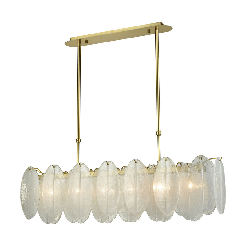 ELK Home - D3311 - Six Light Chandelier - Hush - White