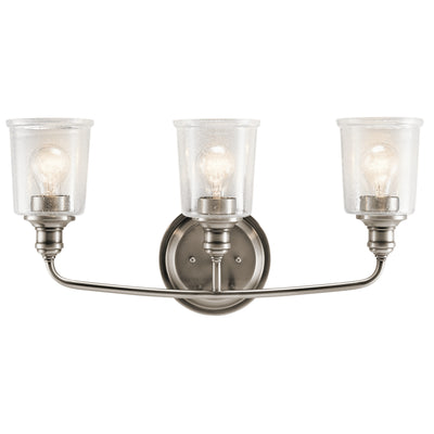 Kichler - 45747CLP - Three Light Bath - Waverly - Classic Pewter