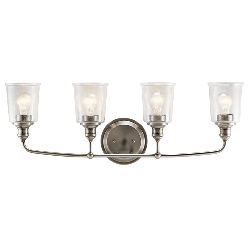 Kichler - 45748CLP - Four Light Bath - Waverly - Classic Pewter