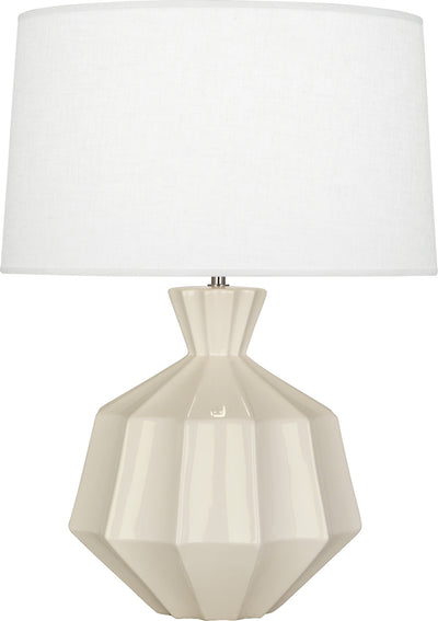 Robert Abbey - BN999 - One Light Table Lamp - Orion - Bone Glazed