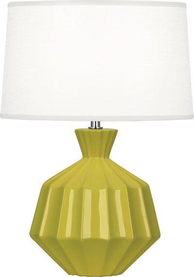 Robert Abbey - CI989 - One Light Accent Lamp - Orion - Citron Glazed