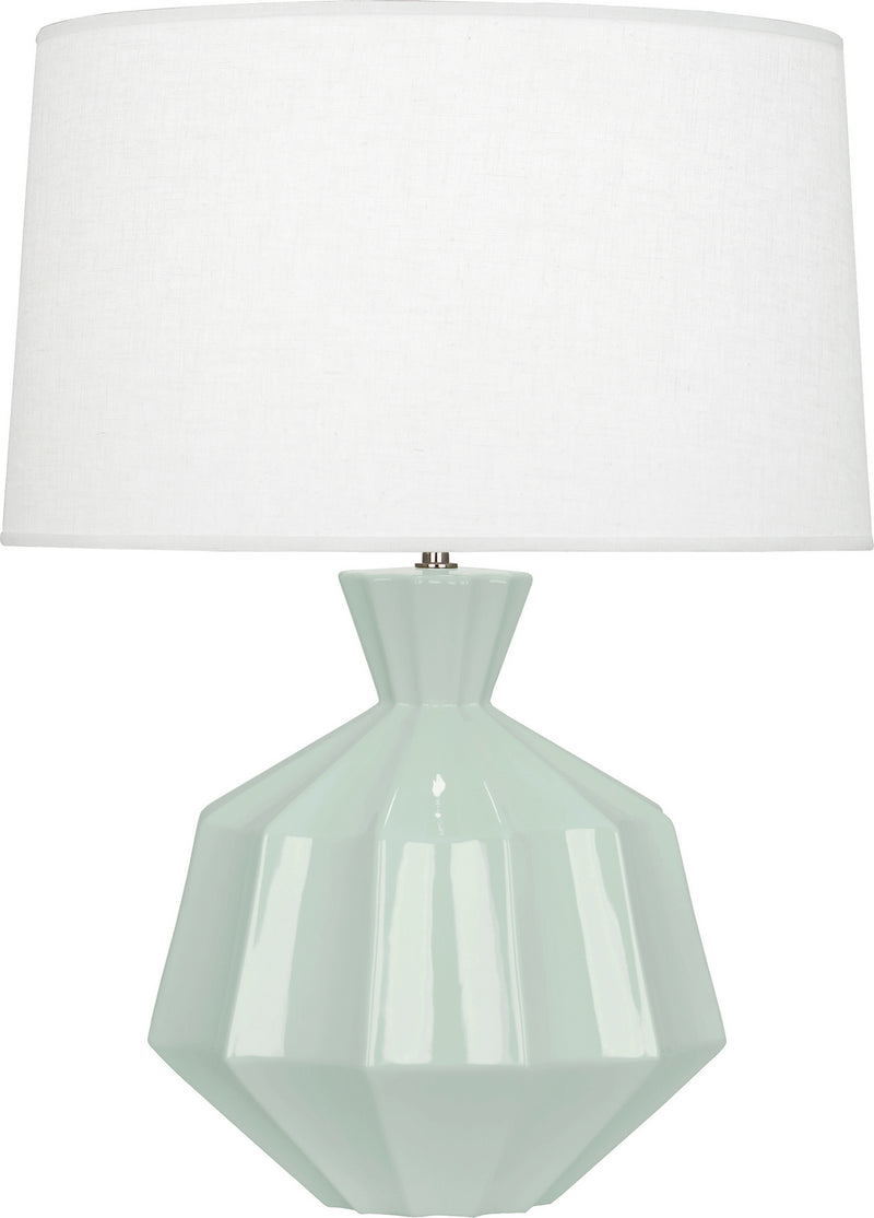 Robert Abbey - CL999 - One Light Table Lamp - Orion - Celadon Glazed