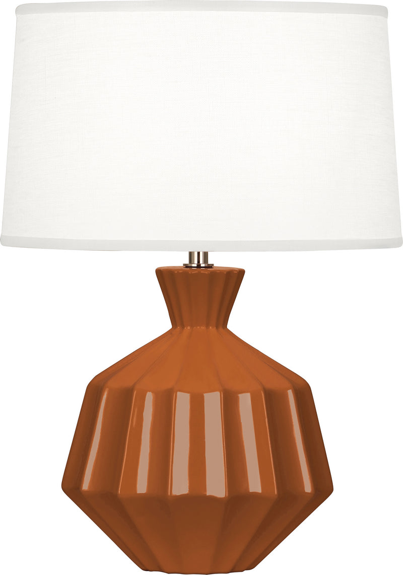 Robert Abbey - CM989 - One Light Accent Lamp - Orion - Cinnamon Glazed