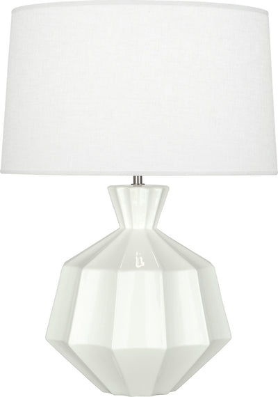 Robert Abbey - LY999 - One Light Table Lamp - Orion - Lily Glazed