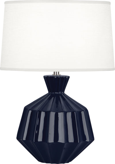 Robert Abbey - MB989 - One Light Accent Lamp - Orion - Midnight Blue Glazed