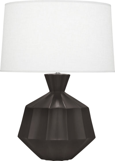 Robert Abbey - MCF17 - One Light Table Lamp - Orion - Matte Coffee Glazed