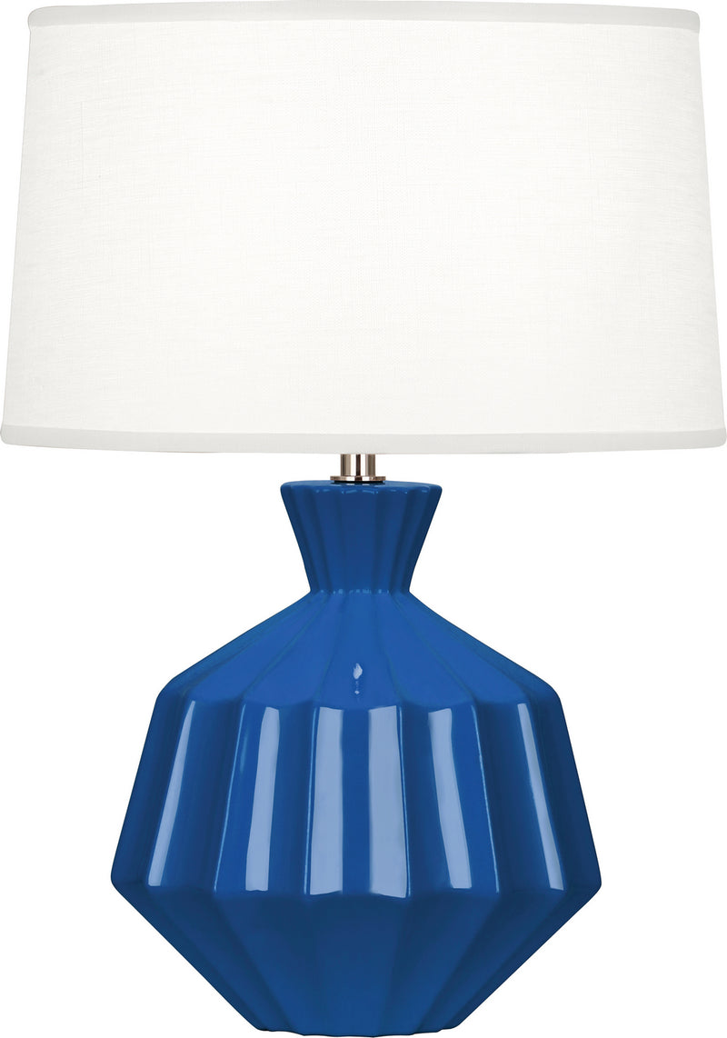 Robert Abbey - MR989 - One Light Accent Lamp - Orion - Marine Blue Glazed