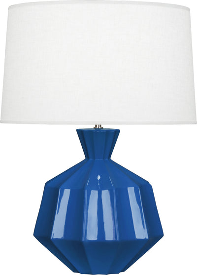 Robert Abbey - MR999 - One Light Table Lamp - Orion - Marine Blue Glazed