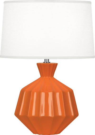 Robert Abbey - PM989 - One Light Accent Lamp - Orion - Pumpkin Glazed