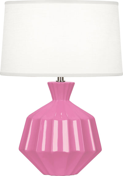 Robert Abbey - SP989 - One Light Accent Lamp - Orion - Schiaparelli Pink Glazed