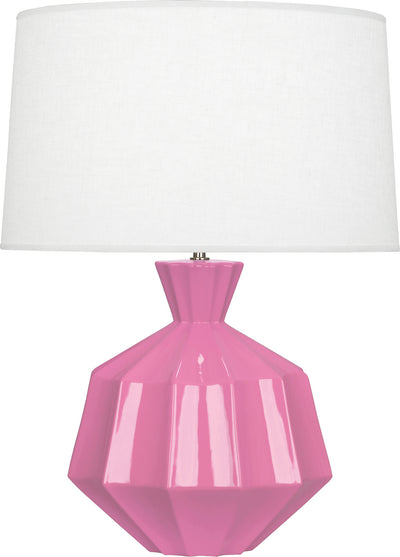 Robert Abbey - SP999 - One Light Table Lamp - Orion - Schiaparelli Pink Glazed