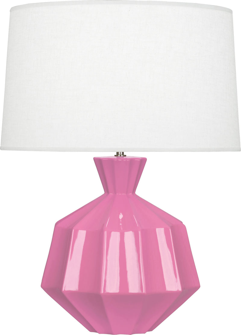 Robert Abbey - SP999 - One Light Table Lamp - Orion - Schiaparelli Pink Glazed