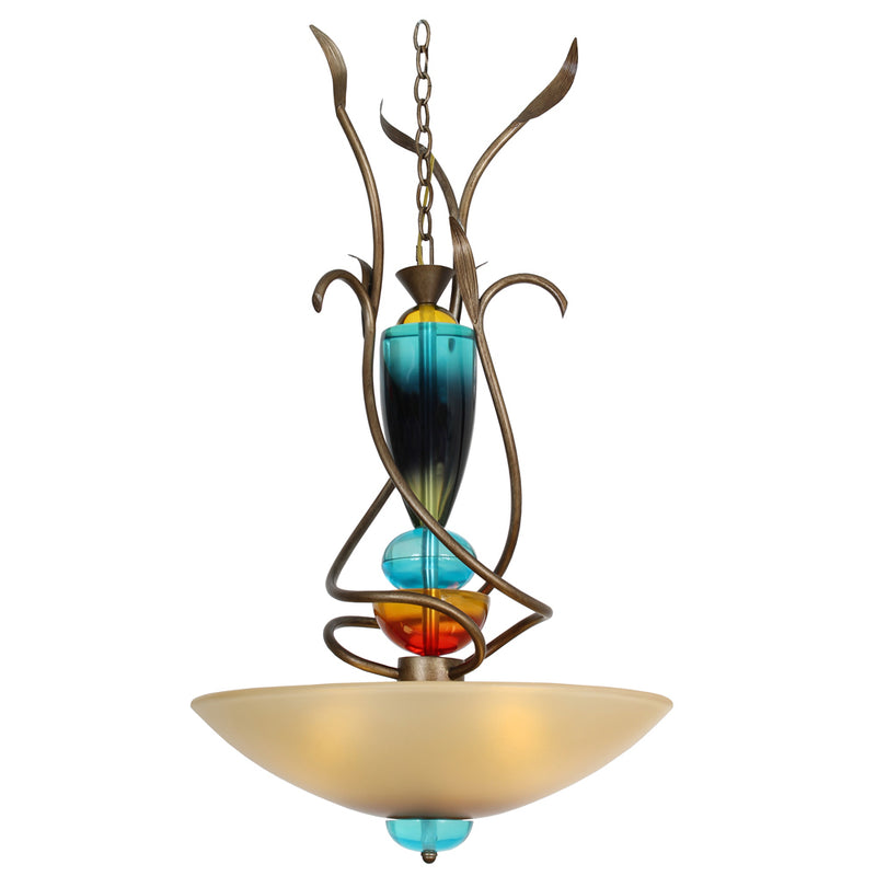 Van Teal - 621650 - Three Light Chandelier - Gypsy - Multi Color