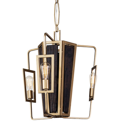 Varaluz - 294C03RG - Three Light Chandelier - Madeira - Rustic Gold