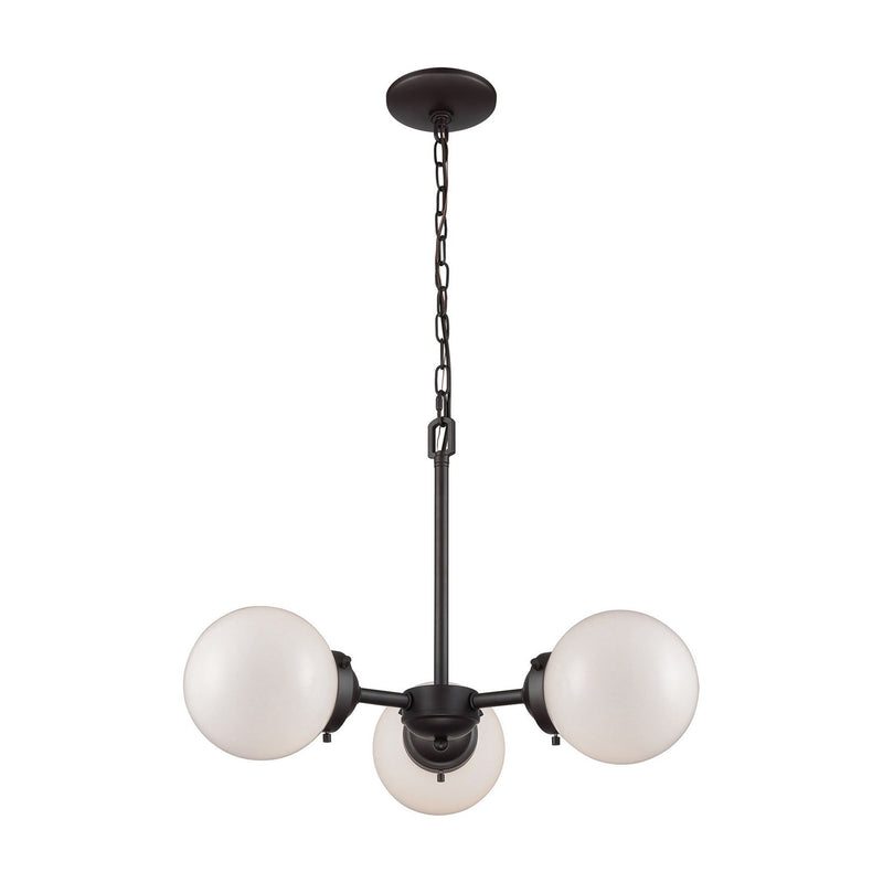 ELK Home - CN120321 - Three Light Chandelier - Beckett - Oil Rubbed Bronze