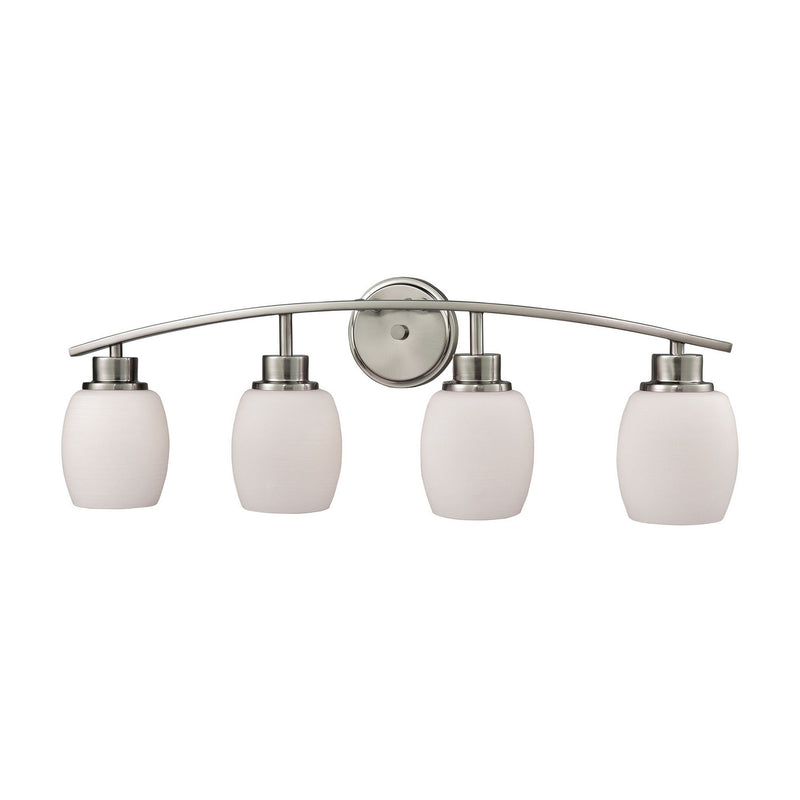 ELK Home - CN170412 - Four Light Vanity - Casual Mission - Brushed Nickel