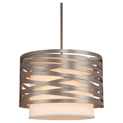 Hammerton Studio - CHB0013-18-BS-SH-001-E2 - Four Light Pendant - Tempest - Metallic Beige Silver