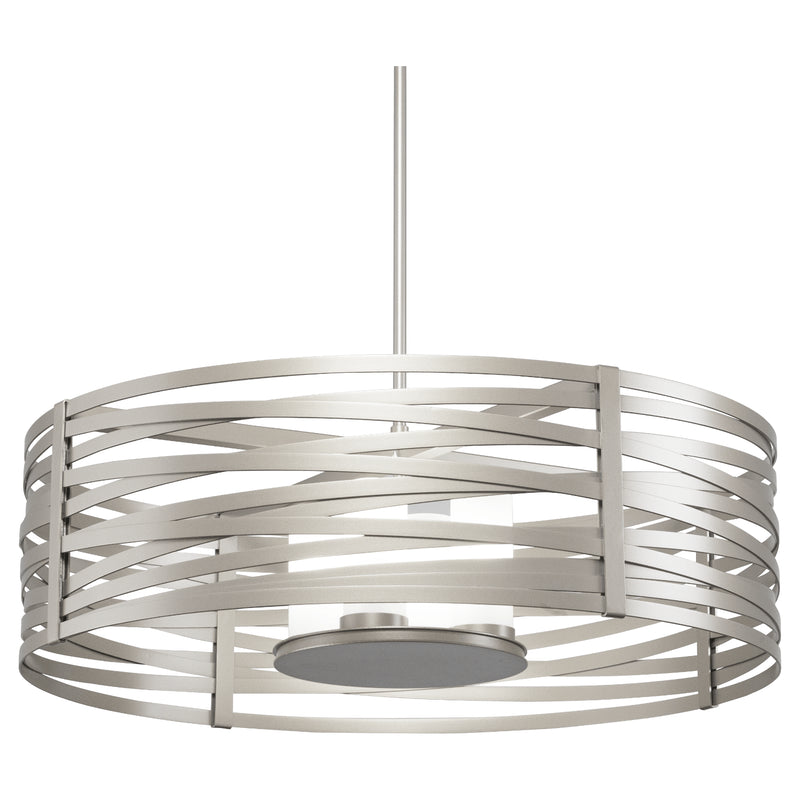 Hammerton Studio - CHB0013-36-BS-F-001-E2 - Four Light Pendant - Tempest - Metallic Beige Silver