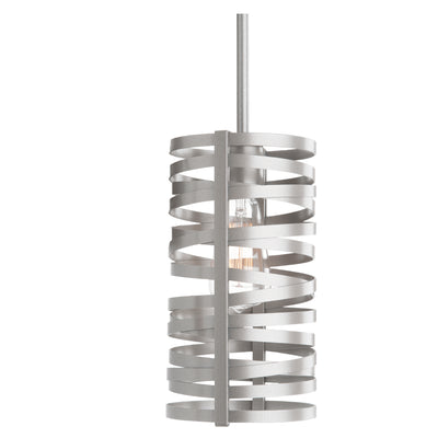 Hammerton Studio - LAB0013-11-BS-0-001-E2 - One Light Pendant - Tempest - Metallic Beige Silver