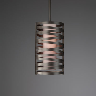 Hammerton Studio - LAB0013-11-BS-F-001-E2 - One Light Pendant - Tempest - Metallic Beige Silver