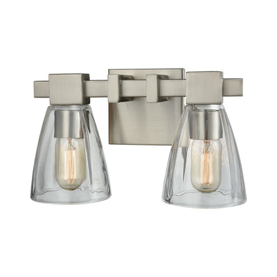 ELK Home - 11981/2 - Two Light Vanity - Ensley - Satin Nickel