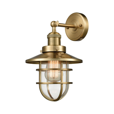 ELK Home - 66386-1 - One Light Wall Sconce - Seaport - Satin Brass