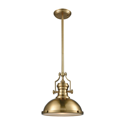 ELK Home - 66594-1 - One Light Pendant - Chadwick - Satin Brass