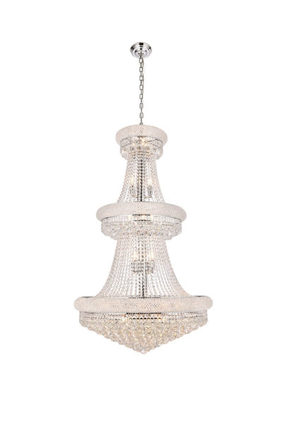 Elegant Lighting - V1800G30C/RC - 32 Light Chandelier - Primo - Chrome