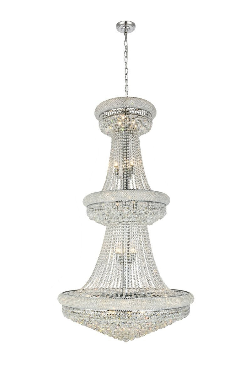 Elegant Lighting - V1800G36C/RC - 32 Light Chandelier - Primo - Chrome