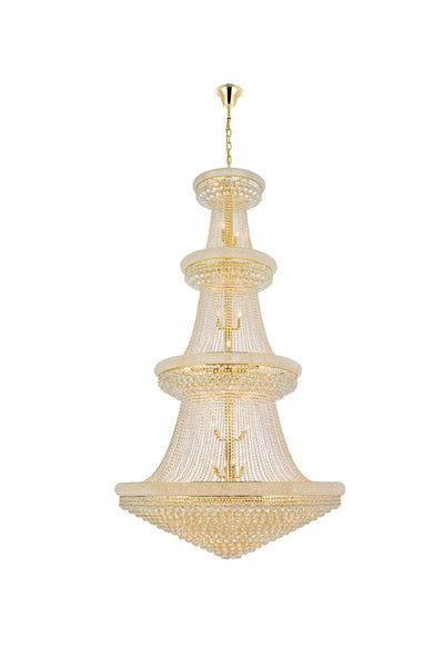 Elegant Lighting - V1800G54G/RC - 48 Light Chandelier - Primo - Gold