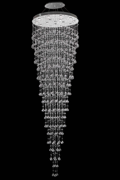 Elegant Lighting - V2006G36C/RC - 16 Light Chandelier - Galaxy - Chrome