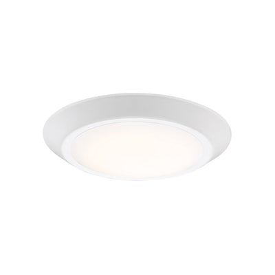 Quoizel - VRG1608W - Flush Mount - Verge - White Lustre