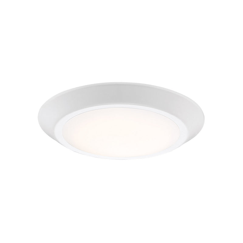 Quoizel - VRG1608W - Flush Mount - Verge - White Lustre