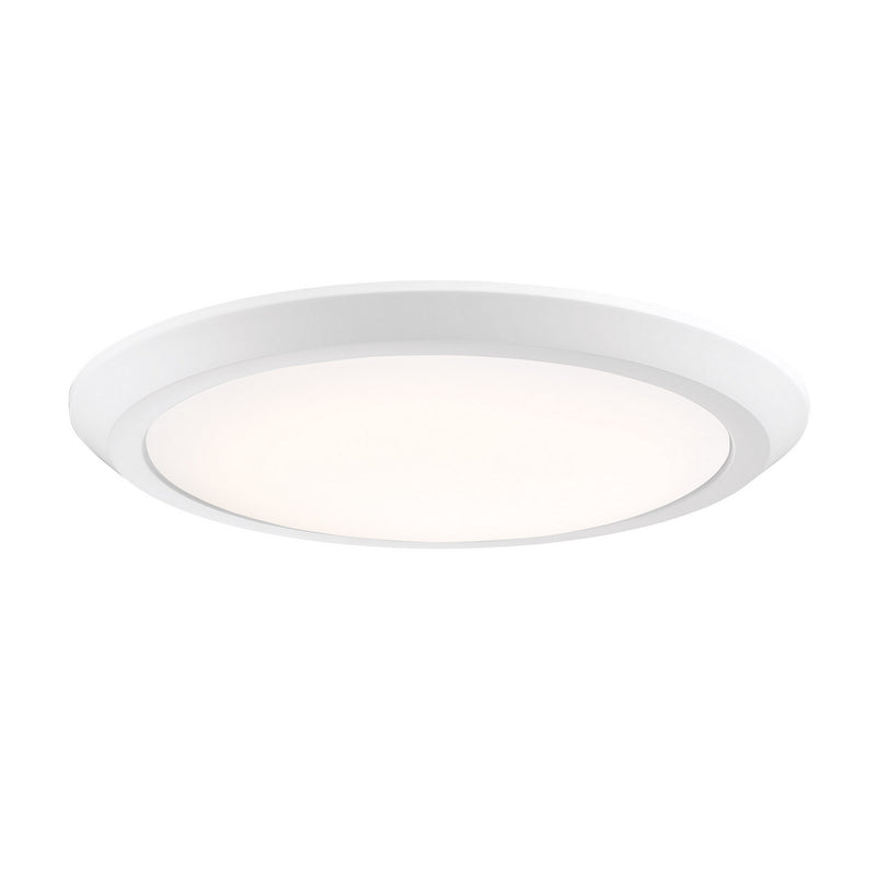 Quoizel - VRG1616W - Flush Mount - Verge - White Lustre