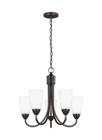 Generation Lighting - 3120205-710 - Five Light Chandelier - Seville - Bronze