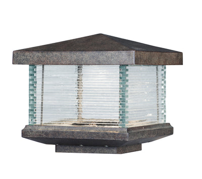 Maxim - 55736CLET - LED Outdoor Deck Lantern - Triumph VX LED - Earth Tone