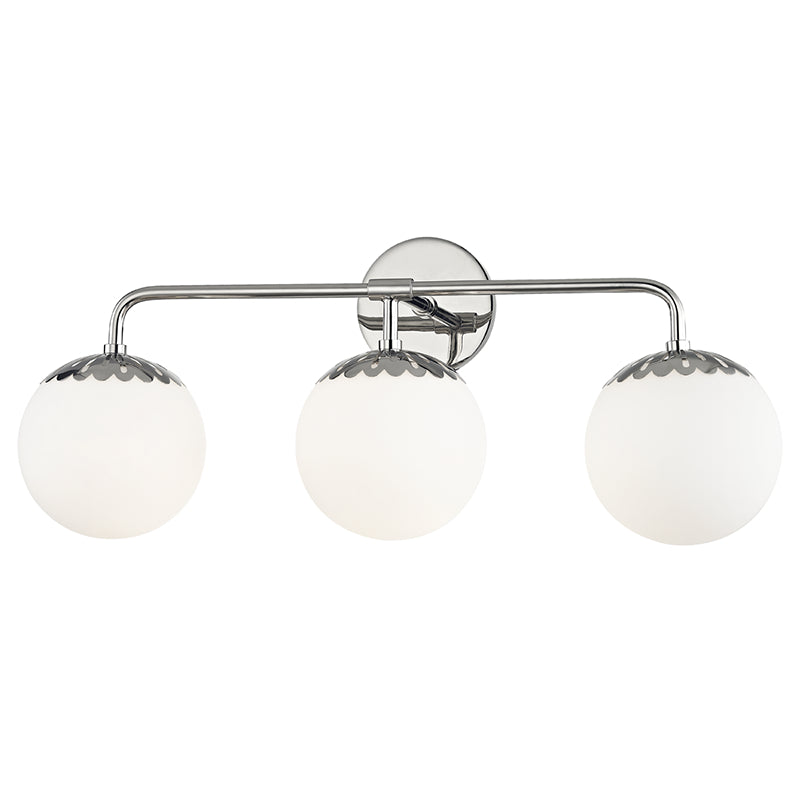 Mitzi - H193303-PN - Three Light Bath Bracket - Paige - Polished Nickel