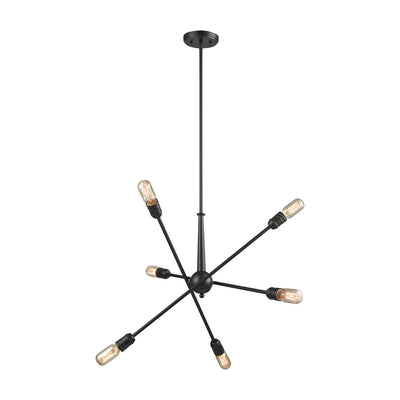 ELK Home - 46227/6 - Six Light Chandelier - Delphine - Oil Rubbed Bronze