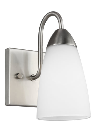 Generation Lighting - 4120201EN3-962 - One Light Wall / Bath Sconce - Seville - Brushed Nickel