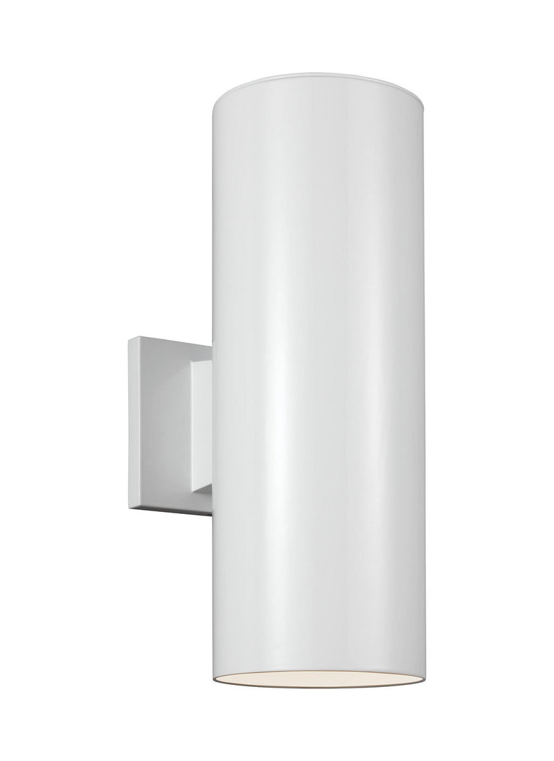 Visual Comfort Studio - 8413897S-15 - LED Outdoor Wall Lantern - Outdoor Cylinders - White