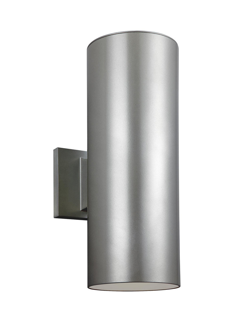 Visual Comfort Studio - 8413897S-753 - LED Outdoor Wall Lantern - Outdoor Cylinders - Painted Brushed Nickel